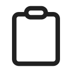 Clipboard SVG Icon